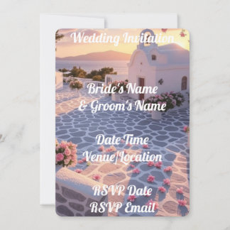 Einladung zur digitalen Hochzeit Elegant Rustikale