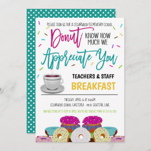 Einladung zur Donut-Wertschätzung