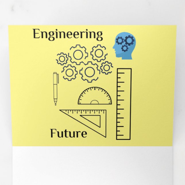 Einladung zur Doppelschrift ( ENGINEERING ) (Innen Erste Seite)