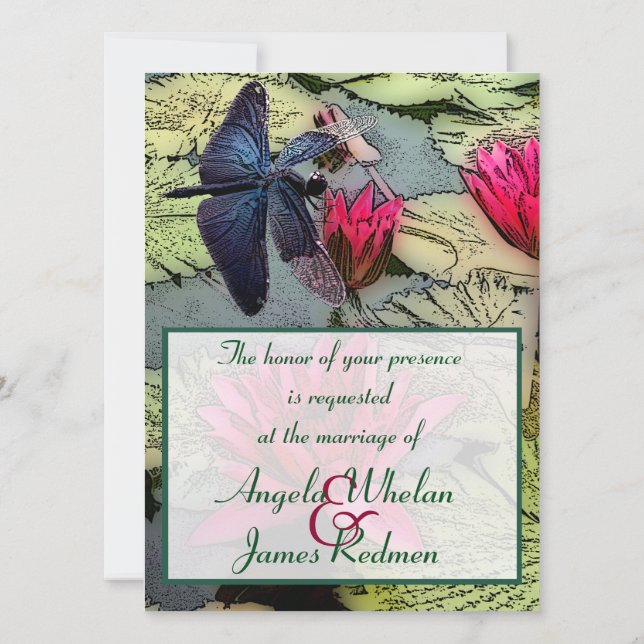 Einladung zur Drachenhochzeit (Rückseite)