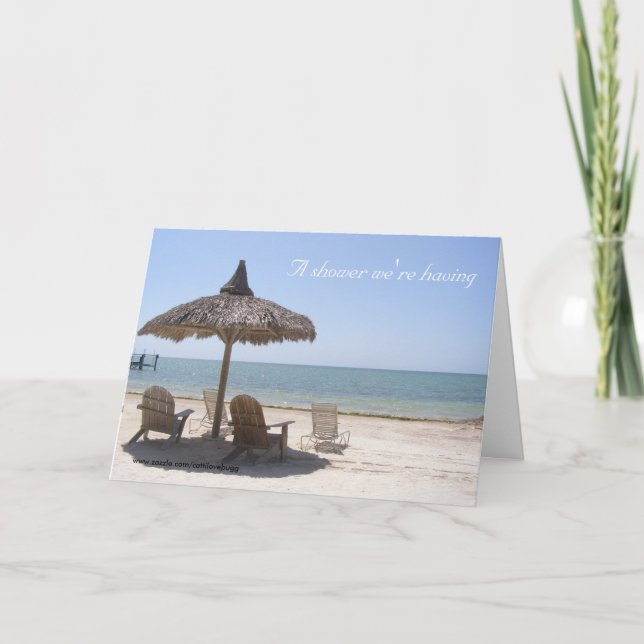 Einladung zur Dusche rund um die Uhr (Vorderseite)