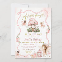 Einladung zur Dusche von Pink Fairy