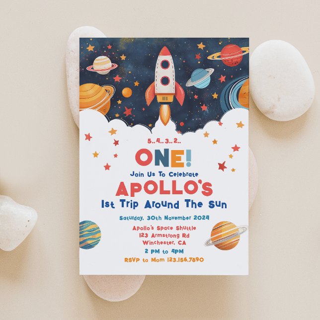 Einladung zur Einladung der Rocket 1. Reise um die (Von Creator hochgeladen)