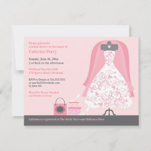 Einladung zur Einladung einer Bridal-Dusche