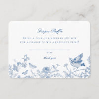 Einladung zur Einladung von Blue Toile De Jouy Dia