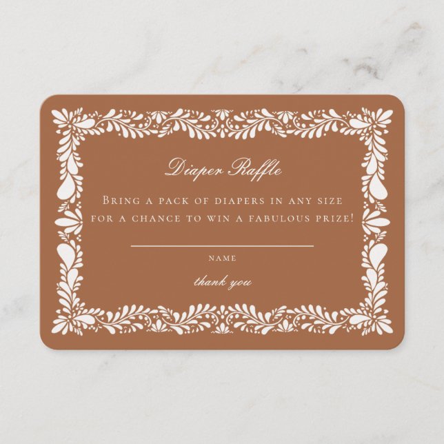 Einladung zur Einladung von Clay Talavera Tile Dia (Vorderseite)