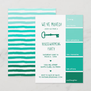 Einladung zur Einweihungsfeier   Farbpalette