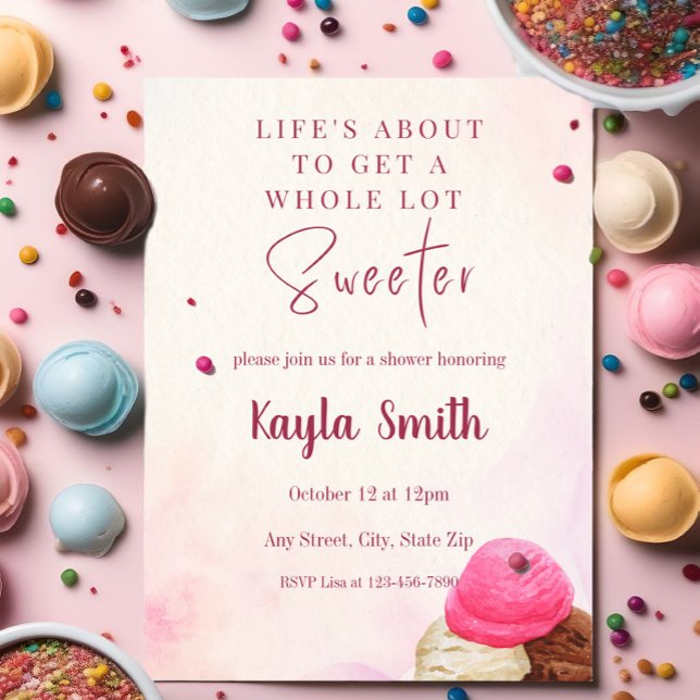 Einladung zur Eiscremedusche (Von Creator hochgeladen)