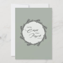 Einladung zur eleganten Babydusche - 1 Samuel 1:27