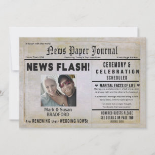 Einladung zur Erneuerung der Hochzeitsstimmung, ne