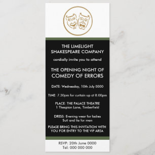 Einladung zur Eröffnung oder Schließung eines Nach