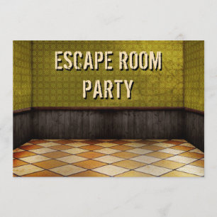 Einladung zur Escape Room Geburtstagsfeier