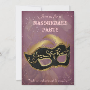 Einladung zur Fantasy-Masquerade-Party