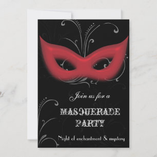 Einladung zur Fantasy-Masquerade-Party