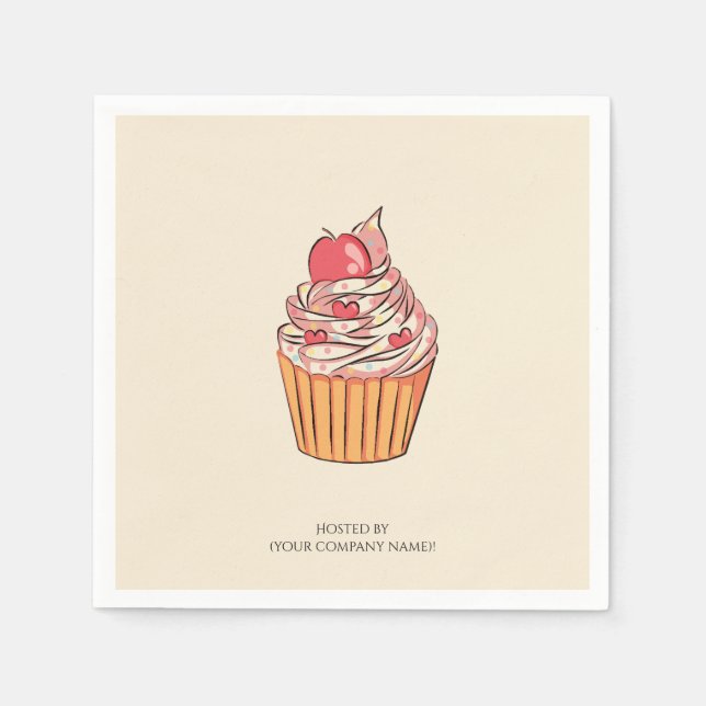 Einladung zur Feier der farbenfrohen Arbeit Serviette (Vorderseite)