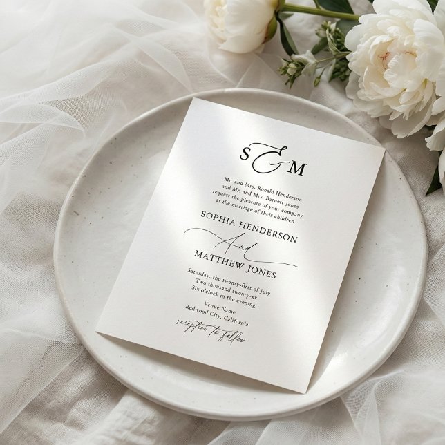 Einladung zur Feierlichen Hochzeit Flyer (Von Creator hochgeladen)