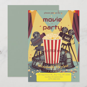 Einladung zur Filmparty – Lustige Kinonacht