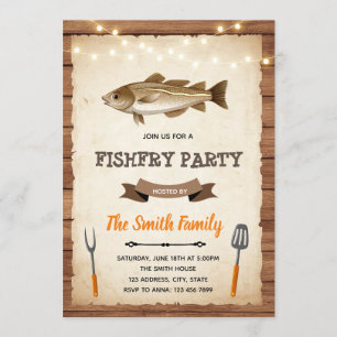 Einladung zur Fischbratenparty