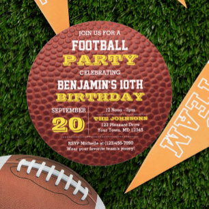 Einladung zur Football Gold Runde