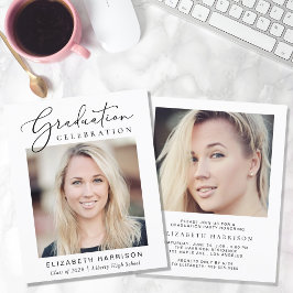 Einladung zur Foto-Graduierungspartei für Budgetsk