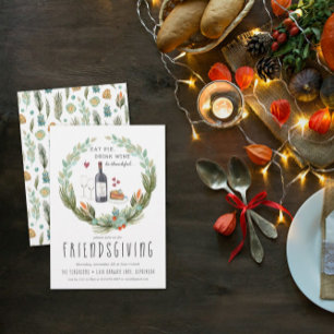 Einladung zur Friendsgiving-Dankfest-Party