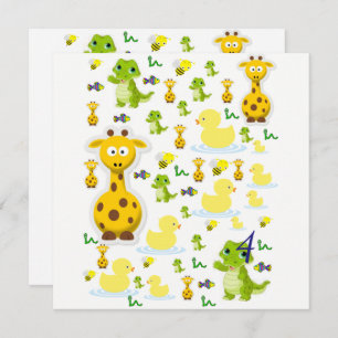 Einladung zur Geburtskarte