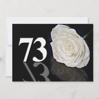 Einladung zur Geburtstagsfeier 73 Jahre alt