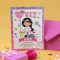 Einladung zur Geburtstagsfeier bei Asian Girl Vet