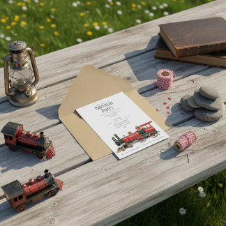 Einladung zur Geburtstagsfeier des Vintagen Red St