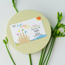 Einladung zur Geburtstagsfeier in Beach