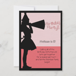 Einladung zur Geburtstagspartei