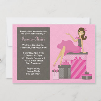 Einladung zur Geburtstagspartei 16 . Geburtstag