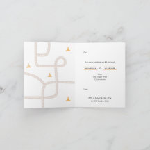 Einladung zur Geburtstagspartei des Baugewerbes