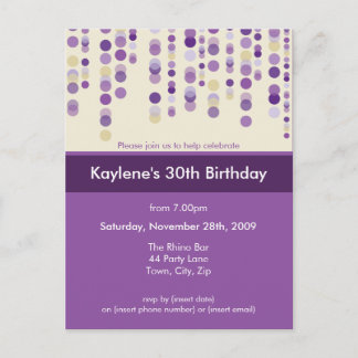 EINLADUNG ZUR GEBURTSTAGSPARTEI: Diskothek 7