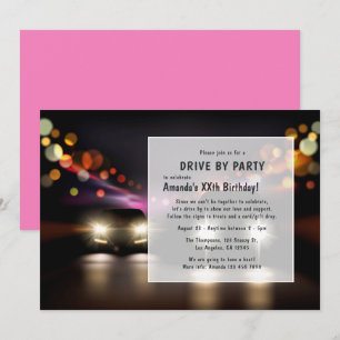 Einladung zur Geburtstagspartei: nächtliche Fahrt