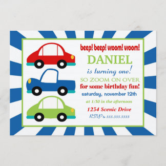 Einladung zur Geburtstagsparty