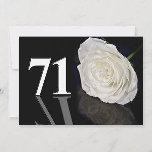 Einladung zur Geburtstagsparty 71 Jahre alt