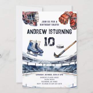 Einladung zur Geburtstagsparty des Personal Ice Ho