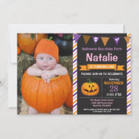 Einladung zur Geburtstagsparty Halloween