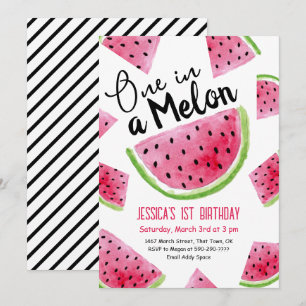 Einladung zur Geburtstagsparty in Melon
