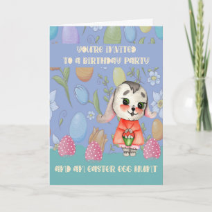 Einladung zur Geburtstagsparty Ostersonntag für de