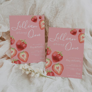 Einladung zur Geburtstagsparty von Strawberry Girl