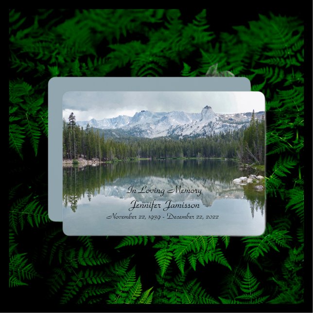 Einladung zur Gedenkstätte, Berge und See (Von Creator hochgeladen)