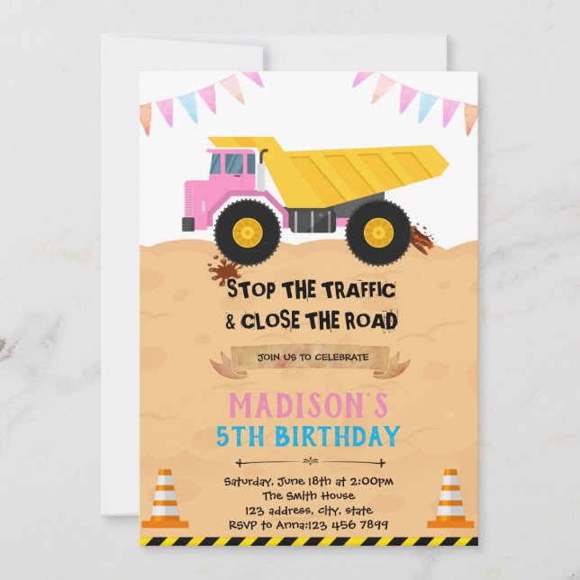 Einladung zur Giralkonstruktion (Vorderseite)