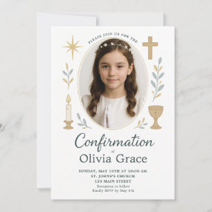 Einladung zur Girl Confirmation