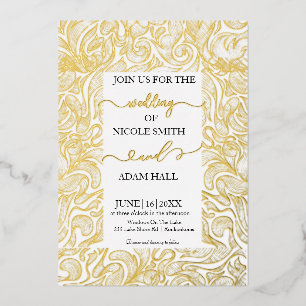 Einladung zur Goldhochzeit