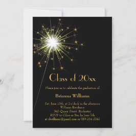 Einladung zur Goldsparkler-Graduiertenparty