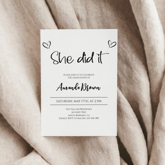 Einladung zur Graduationspartei, 2024 Grad Einladu (Von Creator hochgeladen)