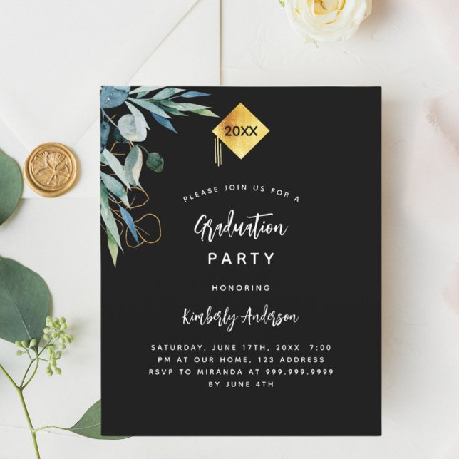 Einladung zur Graduiertenfeier in Schwarzwald (Von Creator hochgeladen)