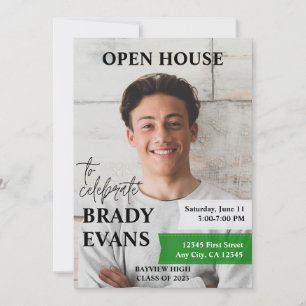 Einladung zur Graduiertengruppe mit Foto Grün